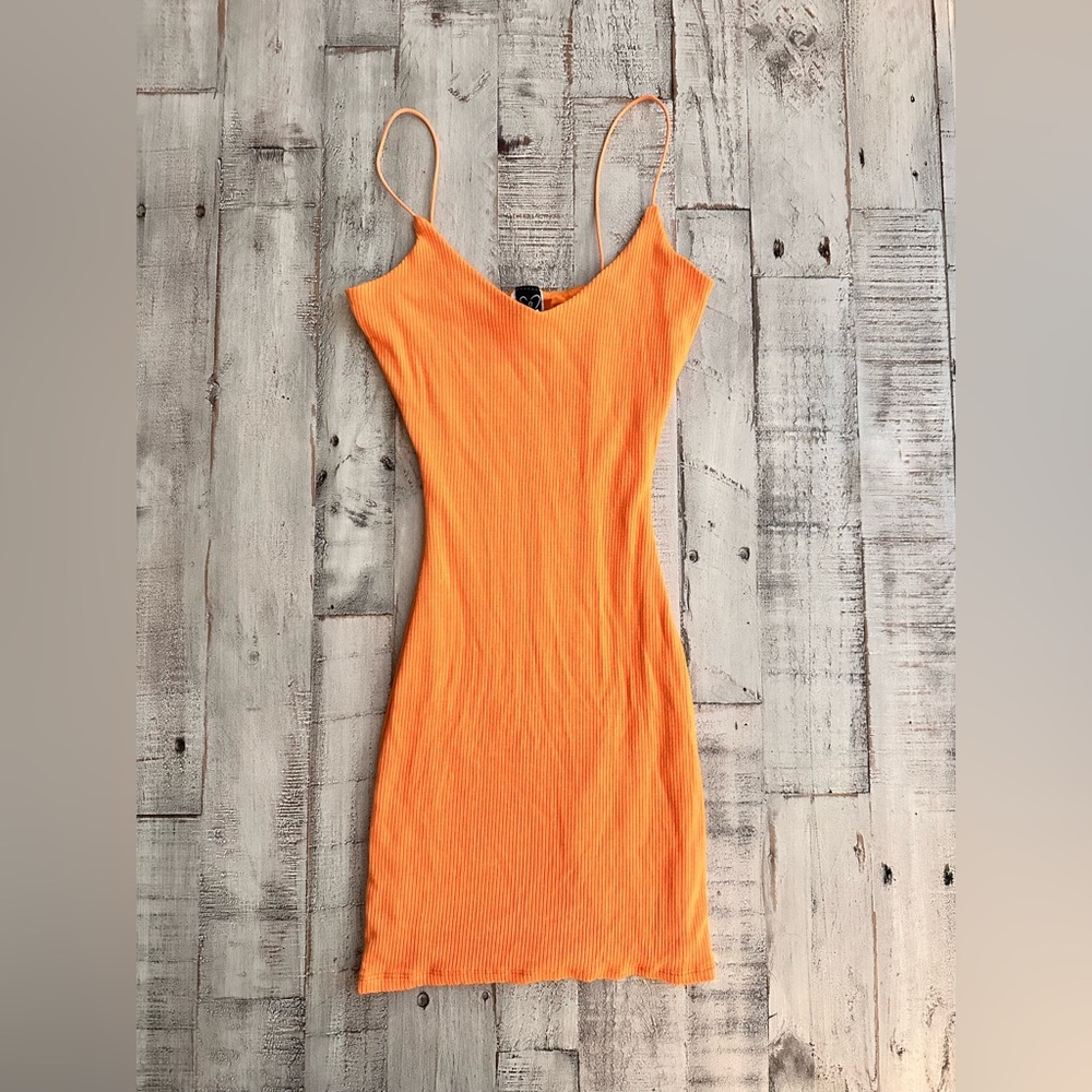 Windsor orange mini dress